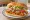 Buffalo Chicken Sandwich at Lola's Chicken Shack: an illustration of the sandwich.