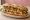 Combination at Mango & Mint: an illustration of the sandwich.