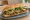 Lemongrass Pork at Mango & Mint: an illustration of the sandwich.