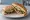 Veggie Eggplant at Waterfront Deli - Alameda: an illustration of the sandwich.