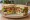 Lean Mean Veggie Machine at The Sandwich Spot Menlo College: an illustration of the sandwich.