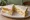Banana Sandwich: an illustration of banana on white bread.