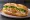 Bánh Mì Bì Chả: an illustration of pork, chả lụa, mayonnaise, đồ chua and more on bánh mì baguette.
