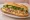 Bánh Mì Bì: an illustration of pork, mayonnaise, đồ chua, cucumber and more on bánh mì baguette.