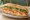 Bánh Mì Cá Hồi: an illustration of salmon, mayonnaise, đồ chua, cucumber and more on bánh mì baguette.