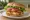 Barney's Salmon Patty at Barney's Gourmet Hamburgers (Shattuck): an illustration of the sandwich.