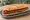 Bocadillo de Chistorra: an illustration of pork, paprika and garlic on baguette.