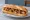 Bocadillo de Raxo: an illustration of pork, garlic, paprika and olive oil on baguette.
