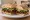 Bulgogi Sandwich: an illustration of bulgogi, lettuce and chipotle mayo on ciabatta.