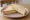 Caerphilly Sandwich: an illustration of butter on white bread.