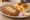 Cheese Pav Bhaji: an illustration of potato, onion, tomato, cheese and more on bread.