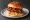 Chicken Gangjeong Sandwich: an illustration of chicken, gochujang, honey and garlic on burger bun.