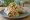 Chicken Tikka Wrap: an illustration of chicken, onion and lettuce on tortilla.