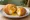 Colombian Arepa de Huevo: an illustration of the sandwich.