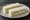 Cream Cheese and Cucumber: an illustration of cream cheese and cucumber on white bread.