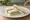 Cucumber Sandwich: an illustration of butter and cucumber on white bread.