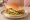 Fischburger: an illustration of fish on burger bun.