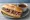 French Dip: an illustration of beef and au jus on hoagie roll.