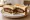 Hamburg Sando with Demi-Glace (デミグラスハンバーグサンド): an illustration of beef, pork and onion on shokupan.