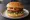 Hamburger (American style): an illustration of beef, lettuce, tomato, onion and more on burger bun.