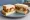 Karaage Sando (唐揚げサンド): an illustration of chicken, cabbage, mayonnaise, maggi seasoning sauce and more on shokupan.