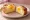 Korean Egg Bread Sandwich (계란빵): an illustration of egg and butter.