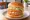 Lotteria — Double Shrimp Burger: an illustration of shrimp on burger bun.