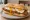 Milanesa a Caballo: an illustration of beef and egg on baguette.