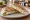 Nabulsi Cheese Sandwich: an illustration of olive oil on pita.