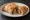 Oggie: an illustration of beef, potato, onion and pepper.