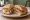 Panino con Bagna Cauda: an illustration of anchovy, garlic, olive oil and butter.