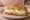 Panino con Mozzarella di Gioia del Colle: an illustration of mozzarella on bread.