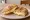 Panino con Scamorza: an illustration of olive oil and pepper on ciabatta.