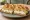 Panino con Stracchino: an illustration of olive oil on focaccia.