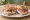 Panino Gourmet: an illustration of pork on ciabatta.