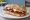 Pastourma Sandwich: an illustration of the sandwich.