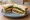 Perilla Leaf Sandwich (깻잎 샌드위치): an illustration of pork on white bread.