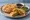 Pyaaz Kachori: an illustration of the sandwich.