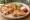 Quesadilla Tex-Mex: an illustration of chicken, beef, cheddar cheese, sour cream and more on tortilla.