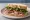 Roast Beef and Watercress: an illustration of beef, watercress and horseradish.