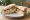 Roast Chicken and Bacon: an illustration of chicken, bacon, mayonnaise and lettuce on white bread.