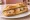Sandwich au Boudin Blanc: an illustration of pork, egg, apple and onion.