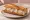 Sandwich au Crabe: an illustration of crab and mayonnaise on baguette.