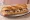 Sandwich au Maquereau: an illustration of butter, lemon and onion on baguette.