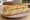 Sandwich au Surimi: an illustration of mayonnaise and lettuce on baguette.