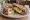 Sandwich Chèvre Chaud: an illustration of goat cheese, honey, walnuts, olive oil and more.