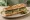 Sandwich Farci Poitevin: an illustration of egg, spinach and butter on baguette.