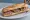 Sandwich Jésus de Lyon: an illustration of butter and pickle on baguette.