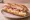Sandwich Nantais: an illustration of butter, ham and pepper on baguette.