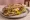Sandwich Salade Lyonnaise: an illustration of egg, mustard, vinegar and olive oil.